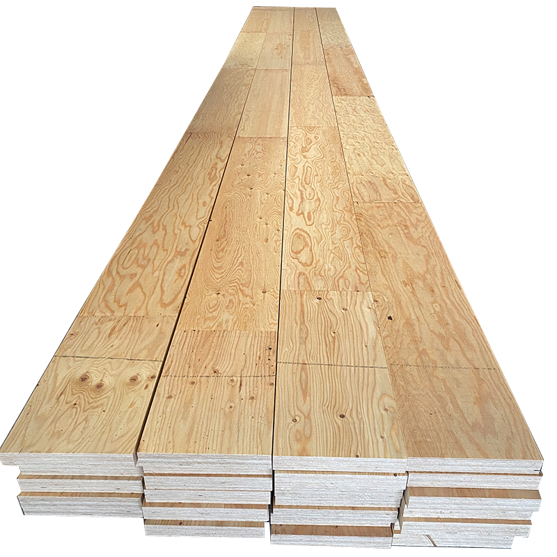 Export Composite Larch LVL Wood 90x45mm Pine/Spruce F11 E10 LVL Building Plywoods for Construction